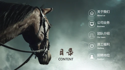 企业招聘通用PPT模板