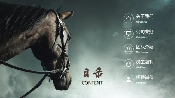 企业招聘通用PPT模板