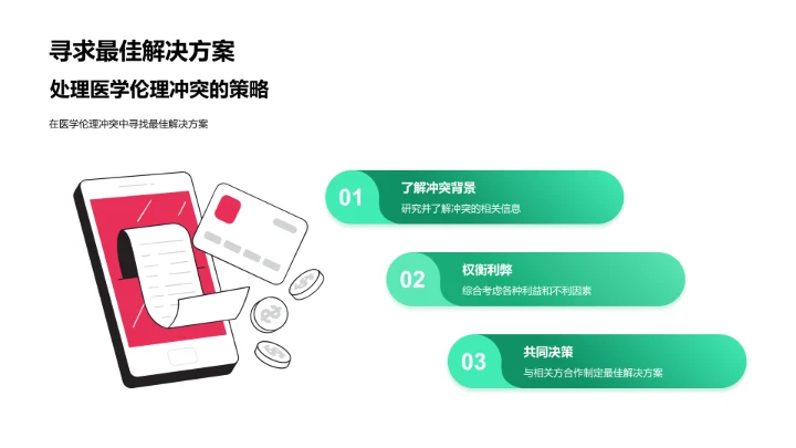 医学伦理授课讲座PPT模板