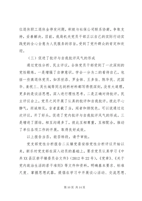 党支部党性分析报告.docx