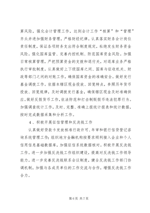 人民银行XX县区支行年终工作总结.docx