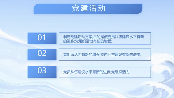 蓝色大气部队军事工作总结汇报PPT