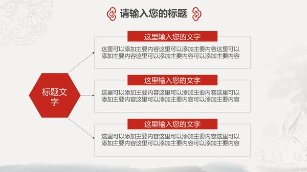 国风佛教如来佛学传统文化禅意通用PPT模板