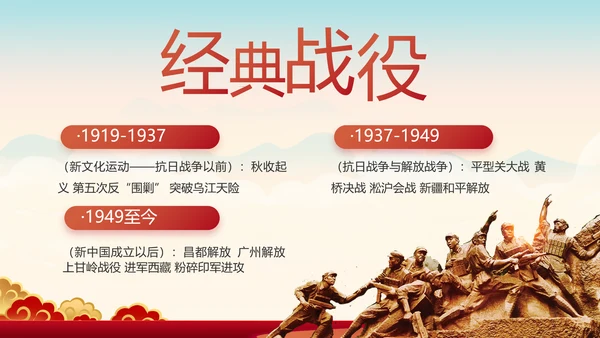 奋斗百年路启航新征程动态PPT模板