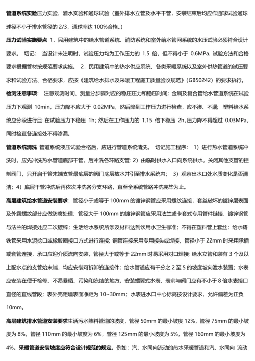 二级建造师机电实务考试点知识点整理.docx