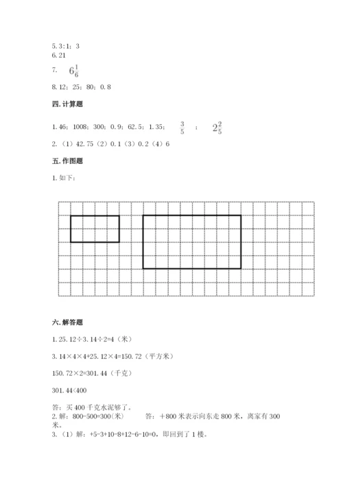 小升初六年级期末测试卷及答案（易错题）.docx