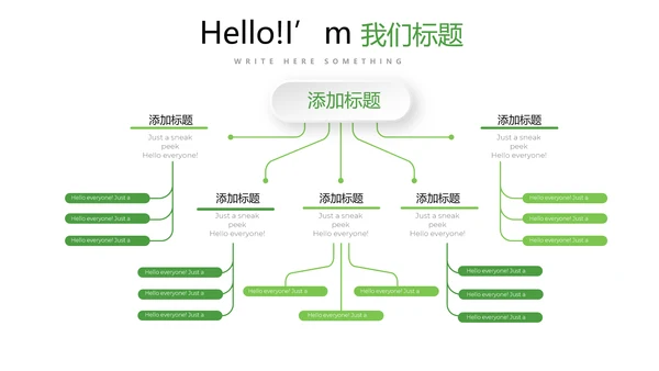 绿色小清新饮食减肥动态PPT