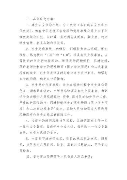 重大活动期间安全应急预案.docx