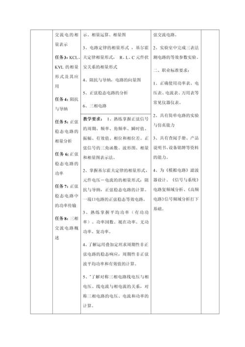 电路分析教学大纲.docx