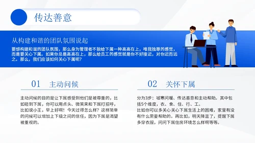 插画风团队管理员工培训团队管理办法PPT