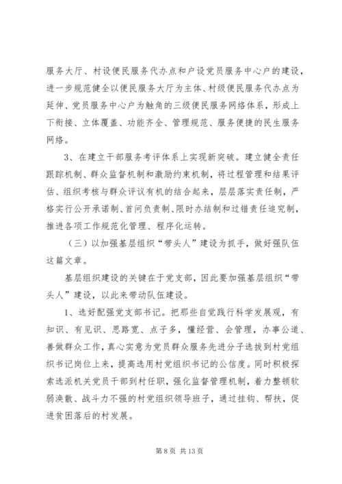 基层组织规范化建设调研报告 (8).docx