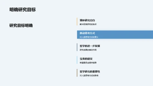 哲学研究探索