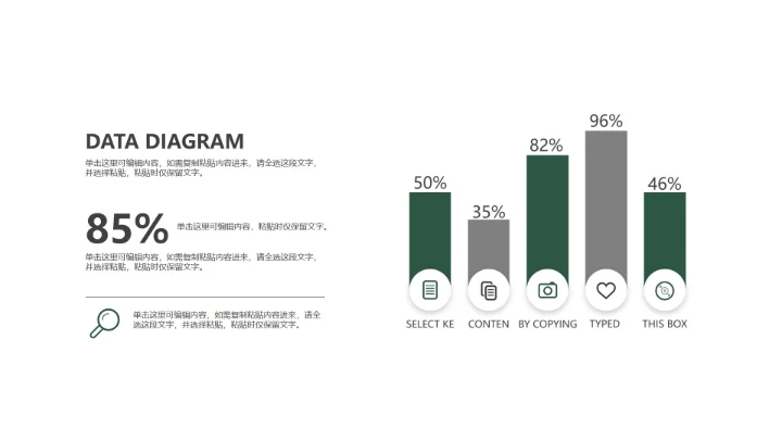 绿色简约清新商业计划书PPT模板