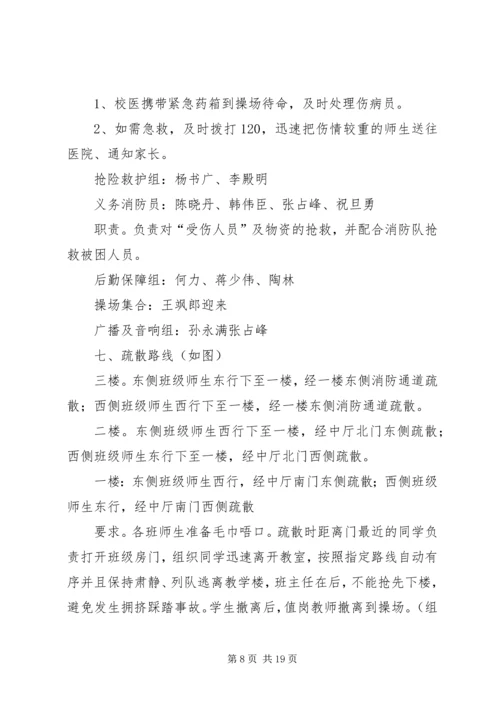 色河铺镇初级中学消防安全演练方案.docx