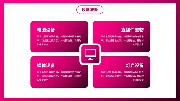 卡通插画直播行业主播培训PPT模板