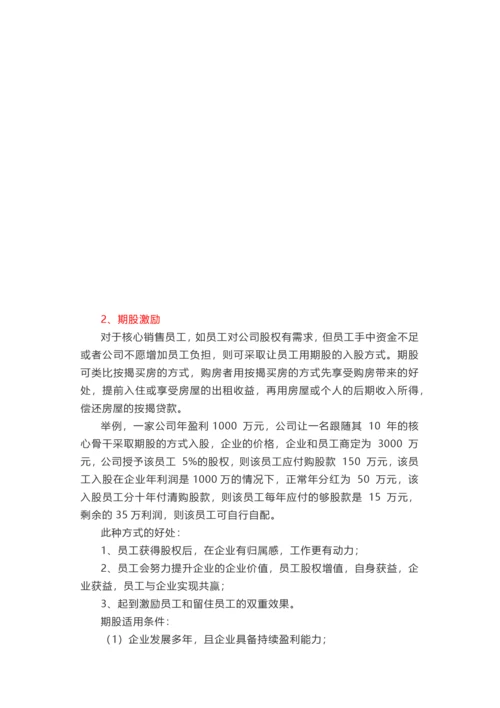 如何对销售型员工做股权激励.docx