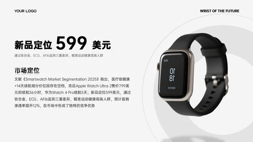 黑白简约质感商品发布会PPT模板