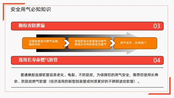 安全用气同筑平安通用PPT模板