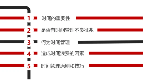 人力资源部企业时间管理培训课程PPT模板