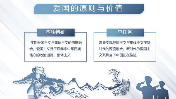 蓝色大气公安警察派出所演讲动态PPT模板