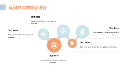 互联网PC电脑远程办公通用PPT模板