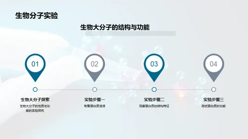 科技风生物医疗教学课件PPT模板