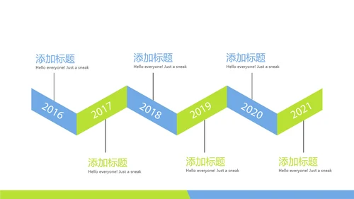 清晰时尚牙科年年终总结动态PPT