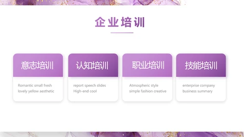 高级感莫兰迪年终工作总结动态PPT