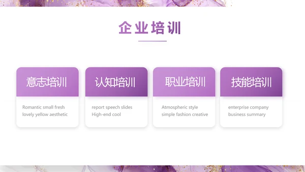 高级感莫兰迪年终工作总结动态PPT