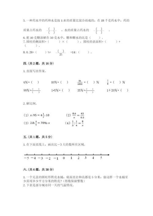 小升初数学考前检测试题（满分必刷）.docx