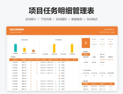 项目任务明细表