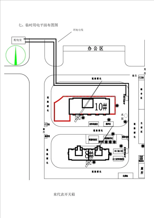 幸福城临时用电施工方案