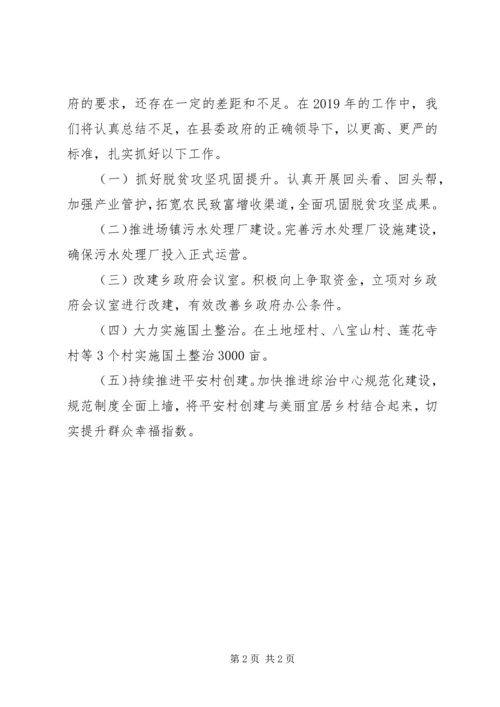 乡镇某年工作打算.docx
