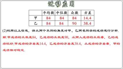 第二十章 数据的分析 章节复习【2024春人教八下数学同步优质课件】（共32张PPT）