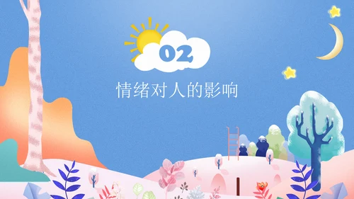 我的情绪我做主，心理健康讲座通用PPT模板