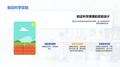 科学实验演绎PPT模板
