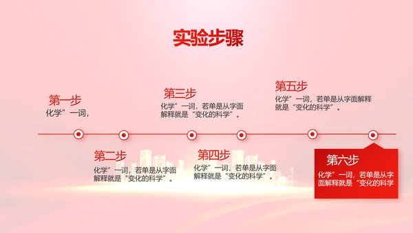 红色共谋合作发展共建一带一路动态PPT模板