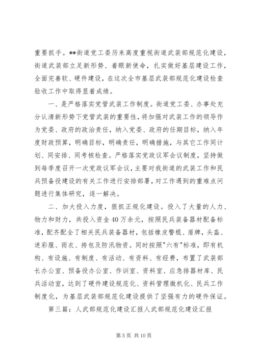 人武部规范化建设现场观摩会及启示.docx