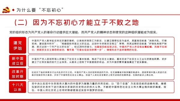 重温入党誓词时刻不忘初心党建党课PPT模板