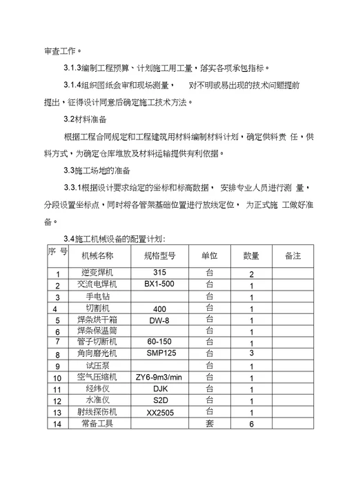 液化气站压力管道安装工程施工方案