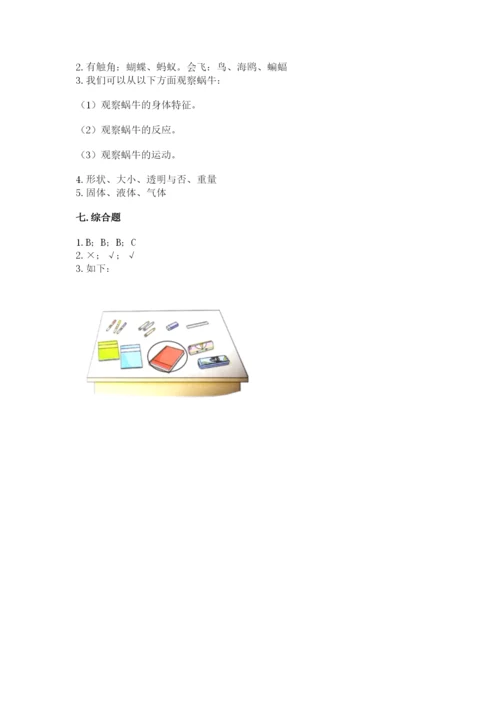 教科版一年级下册科学期末测试卷含完整答案（夺冠）.docx