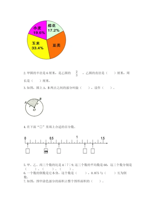 人教版六年级上册数学期末测试卷含答案【能力提升】.docx