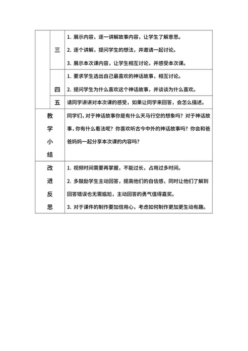 中国古代神话传说带内容word模板