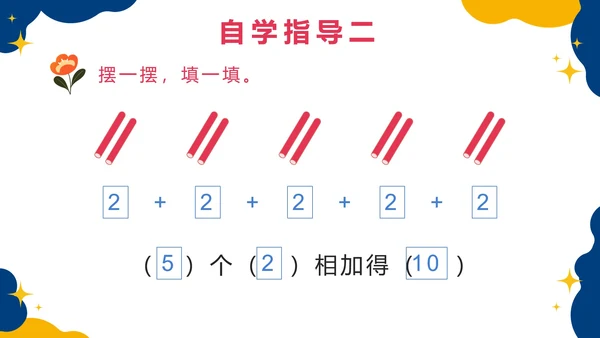 人教版数学二年级上册第四单元表内乘法一PPT模板