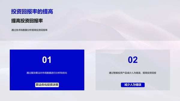智投产品介绍PPT模板