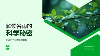 解读谷雨的科学秘密