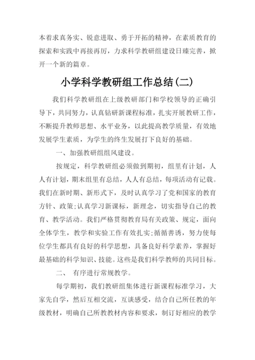 2020小学科学教研组工作总结3篇.docx