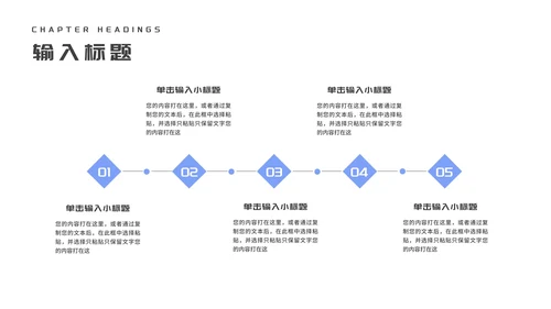 蓝色渐变几何学生毕业论文答辩演讲PPT模板