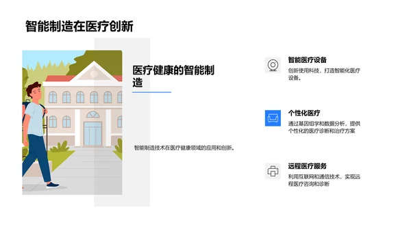 智能制造教学PPT模板