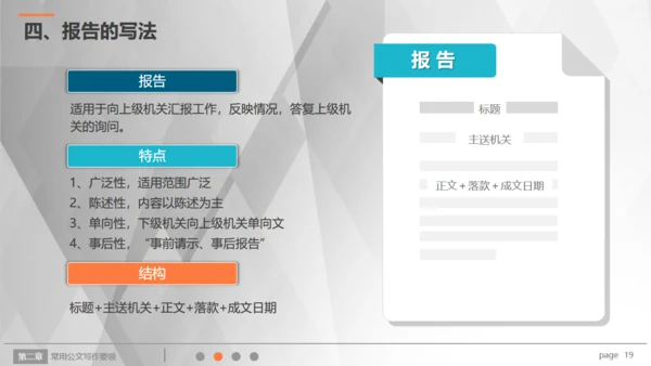 行政人员实用公文写作文案技巧通用PPT模板